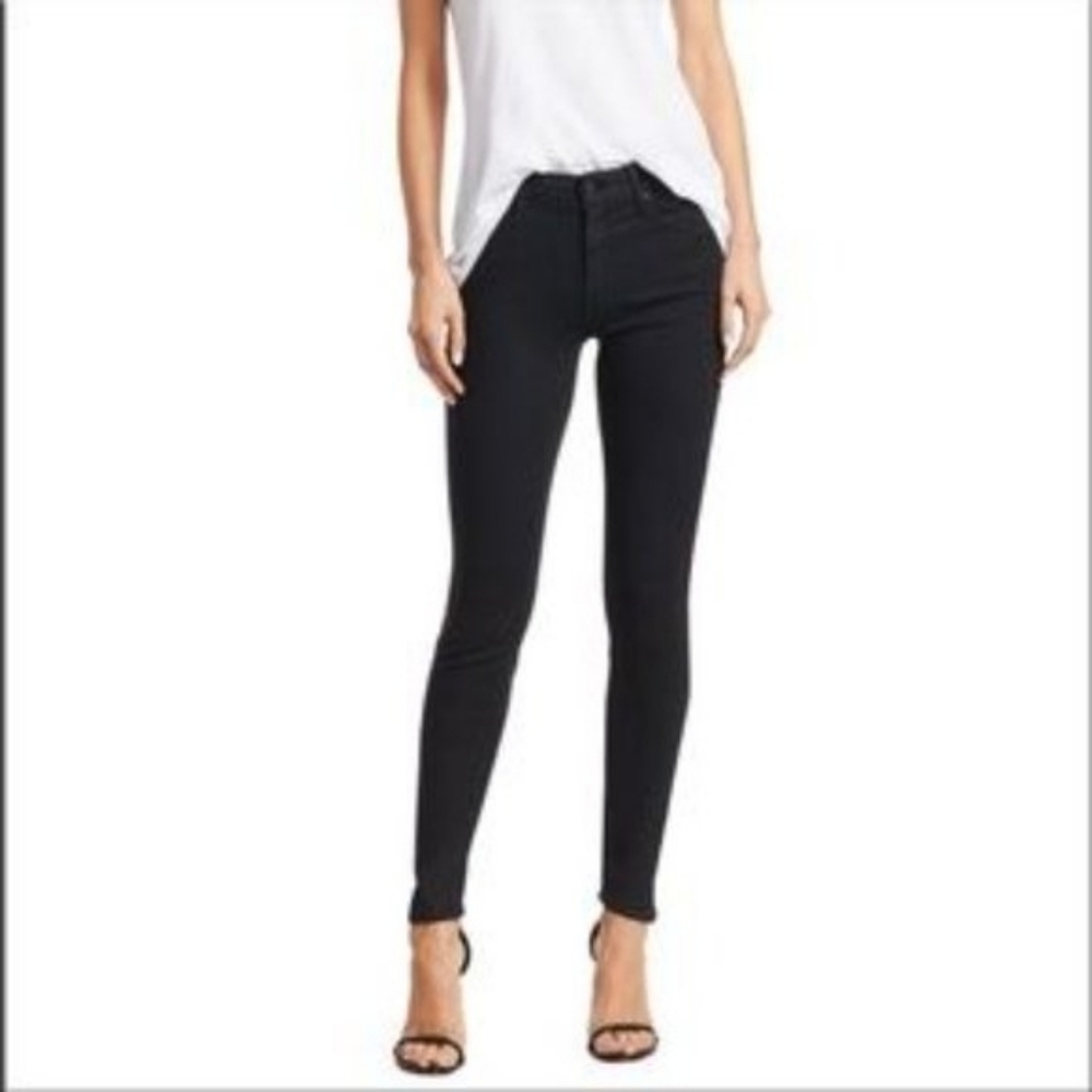 MOTHER Looker NOT GUILTY Black Jeans - Picture 5 of 16